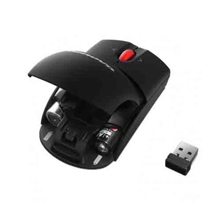 Mouse Black Laser Wireless 1600Dpi 2Bottoms 60G - LN-0A36188