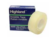 Cinta 3M 6200 Invisible Highland 0.19X33Mts Pza 70016046701 - Código: 70016046701 | Compra en Guadalajara