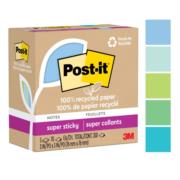 Notas Recicladas 3M Super Sticky 7.6x7.6cm Color Campiña Frutal 6 Blocks 65 Hojas c/u 654-6SSNRP - Código: 654-6SSNRP | Compra en Guadalajara
