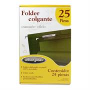 Folder Colgante Acco Wilson Jones Oficio Color Verde Tradicional Caja C/25 Pzas P3631 - Código: P3631 | Compra en Guadalajara