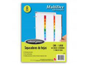 SEPARADOR ACCO 449 MULTIDEX MENSUAL P0449 - Código: P0449 | Compra en Guadalajara