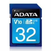 Memoria Sd Sdhc 32Gb  Adata Premier  Memoria Sd Sdhc 32Gb Adata Clase 10 V10 Velocidad Hasta 100Mb25Mb Por Seg Asdh32Guicl10R  PREMIER  ASDH32GUICL10-R - ASDH32GUICL10-R