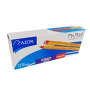 Bolígrafo Azor Pin Point Fino 0.7mm Rojo Caja C/12 6820RO - Código: 6820RO | Compra en Guadalajara