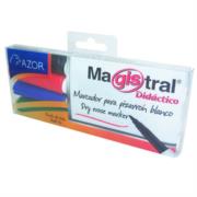 Marcador Pizarrón Magistral Didáctico Punta Fina Colores Surtidos C/4 84074 - Código: 84074 | Compra en Guadalajara