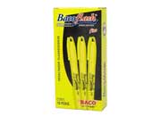 RESALTADOR BACOFLASH DELGADO AMARILLO C/10 MR110 - Código: MR110 | Compra en Guadalajara