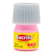 Pintura Baco Bacrílic Acrílica 15ml Color Rosa Pastel C/10 Pzas PN093 - Código: PN093 | Compra en Guadalajara