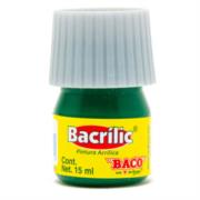 Pintura Baco Bacrílic Acrílica 15ml Color Verde Esmeralda C/10 Pzas PN072 - Código: PN072 | Compra en Guadalajara