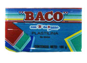 PLASTILINA BACO MARQUETA 180GR AZUL CLARO No.57 PL009 - Código: PL009 | Compra en Guadalajara