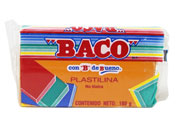 PLASTILINA BACO MARQUETA 180GR NARANJA No.52 PL004 - Código: PL004 | Compra en Guadalajara