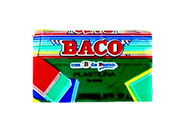 PLASTILINA BACO MARQUETA 180GR VERDE OBSCURO No.62 PL014 - Código: PL014 | Compra en Guadalajara