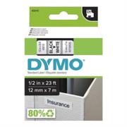 CINTA DYMO PLASTICO LABEL NEGRO/BLANCO 45013 - Código: 45013 | Compra en Guadalajara