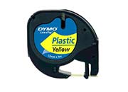 Cinta Etiquetadora Dymo Letratag Negro Sobre Amarillo Plastico 91332 - Código: 91332 | Compra en Guadalajara