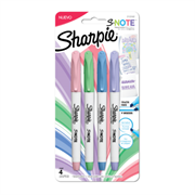 Marcador Sharpie SNote Resaltador Blister Colores Pastel Surtidos C/4 Pzas 2133102 - Código: 2133102 | Compra en Guadalajara