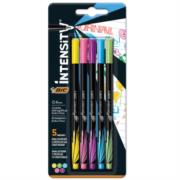 Rotulador BIC Intensity Extra Fino Colores Surtidos C/5 Pzas 972976 - Código: 972976 | Compra en Guadalajara
