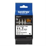 Tubo Termo Retrctil Brother Hse231  Etiqueta Blanca Continua Termoretrctil Brother Hse231 De 117 Mm De Dimetro X 15 Mts De Largo Impresin En Negro  HSE231  HSE231 - HSE231