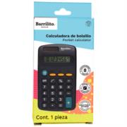 Calculadora Barrilito Bolsillo 8 Digitos 1 Pza 7723G - Código: 7723G | Compra en Guadalajara