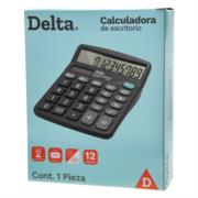 Calculadora Barrilito Delta Escritorio 12 Dígitos 13.2x11 cm Batería de Botón 7806CDE - Código: 7806CDE | Compra en Guadalajara