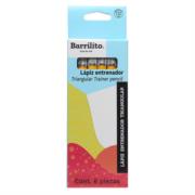 Lápiz Entrenador Barrilito Grafito Triangular Caja C/6 Pzas 9302LEN - Código: 9302LEN | Compra en Guadalajara