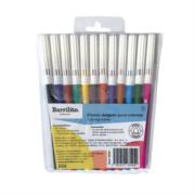 Plumones Barrilito Delgado Colores Surtidos Bolsa C/12 Pzas 12PDC - Código: 12PDC | Compra en Guadalajara