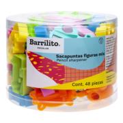 Sacapuntas Barrilito Mix Figuras Bote C/48 Pzas SK8198 - Código: SK8198 | Compra en Guadalajara