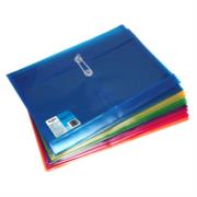 Sobre Barrilito Plástico con Hilo Carta Horizontal Colores Surtidos Paq C/12 Pzas 115A4H. - Código: 115A4H. | Compra en Guadalajara