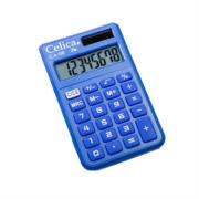 Calculadora Celica Bolsillo 8 Dígitos Color Azul CA-08-BE - Código: CA-08-BE | Compra en Guadalajara