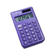 CALCULADORA CELICA DE BOLSILLO 8 DIGITOS MORADO CA-08-PE - Código: CA-08-PE | Compra en Guadalajara