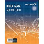 BLOCK ESTRELLA CARTA MILIMETRICO 50 HJS - 17