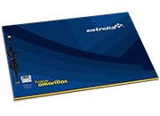 CUADERNO ESTRELLA DIBUJO AGUJETA AMARILLO C/20 HJS 548 - Código: 548 | Compra en Guadalajara