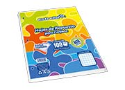 HOJA REPUESTO ESTRELLA CARTA RAYA 100H C/20 557 - Código: 557 | Compra en Guadalajara