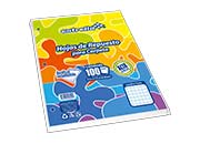 HOJA REPUESTO ESTRELLA CARTA C7 100H C/20 559 - Código: 559 | Compra en Guadalajara