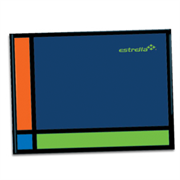 LIBRETA ESTRELLA 1/4 PASTA DURA ITALIANA RAYA 96 HJS 0064 (LIBRETA ESTRELLA) - Código: 0064 (LIBRETA ESTRELLA) | Compra en Guadalajara