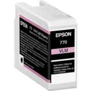 Epson 770  25 Ml  Magenta Vvido Suave  Original  Cartucho De Tinta  Para Surecolor P700 - T770620