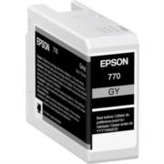 Epson 770 - 25 ml - gris - original - cartucho de tinta - para SureColor P700 - T770720