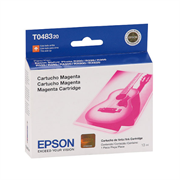 TINTA EPSON STYLUS PHOTO R300/R300M MAGENTA R200/R220/R340/R T048320-AL - Código: T048320-AL | Compra en Guadalajara