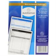 Block Euroformas Remisión Duplicado 1/4 Carta C/25 Juegos 3 Blocks ER0127 - Código: ER0127 | Compra en Guadalajara