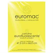 CARTULINA EUROMAC FLUORESCENTE AMARILLO 47.5X66CM C/10 EF0031 - Código: EF0031 | Compra en Guadalajara