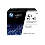 Pack De 2 Toner Hp 87X Laserjet Negro CF287XD - CF287XD