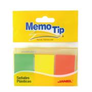 Banderitas Plásticas Janel 2.54x4.3cm c/24 Bolsas 6570116795 - Código: 6570116795 | Compra en Guadalajara