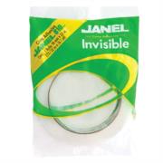 Cinta Adhesiva Janel Invisible 810 en Bolsa 24mmx65m - JANEL