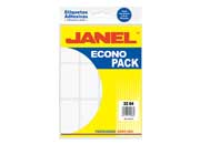 ETIQUETA JANEL ESCOLAR BLANCA 32X64 ECONOPACK E123EAPCUAAB021200 - Código: E123EAPCUAAB021200 | Compra en Guadalajara