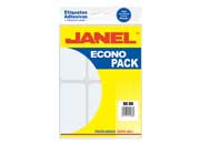 ETIQUETA JANEL ESCOLAR BLANCA 50X100 ECONOPACK E125010200 - Código: E125010200 | Compra en Guadalajara
