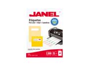 ETIQUETA JANEL LASER 1.3 X 4.5 CM C/2000 1085267101 - Código: 1085267101 | Compra en Guadalajara
