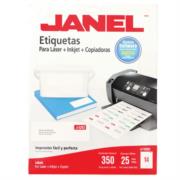 Etiquetas Adhesivas Janel Láser J-5262 34x102mm C/350 1085262101 - Código: 1085262101 | Compra en Guadalajara