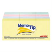 Notas Adhesivas Janel Memo Tip Pastel 1.5x2 4 Colores Paquete C/12 6560102296 - Código: 6560102296 | Compra en Guadalajara