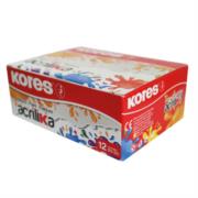 PINTURA ACRILICA KORES 20 ML TURQUESA C/12 BOTES 727091 - Código: 727091 | Compra en Guadalajara