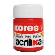 PINTURA ACRILICA KORES 20 ML ROJO C/12 BOTES 727114 - Código: 727114 | Compra en Guadalajara