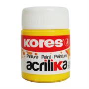 PINTURA ACRILICA KORES 20 ML AMARILLO C/12 BOTES 727145 - Código: 727145 | Compra en Guadalajara