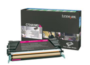 TONER LEXMARK MAGENTA 6K RETURN PROG - C734A1MG