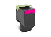 TONER LEXMARK 80C8SM0 RENDIMIENTO ESTANDAR RETORNO MAGENTA - 80C8SM0